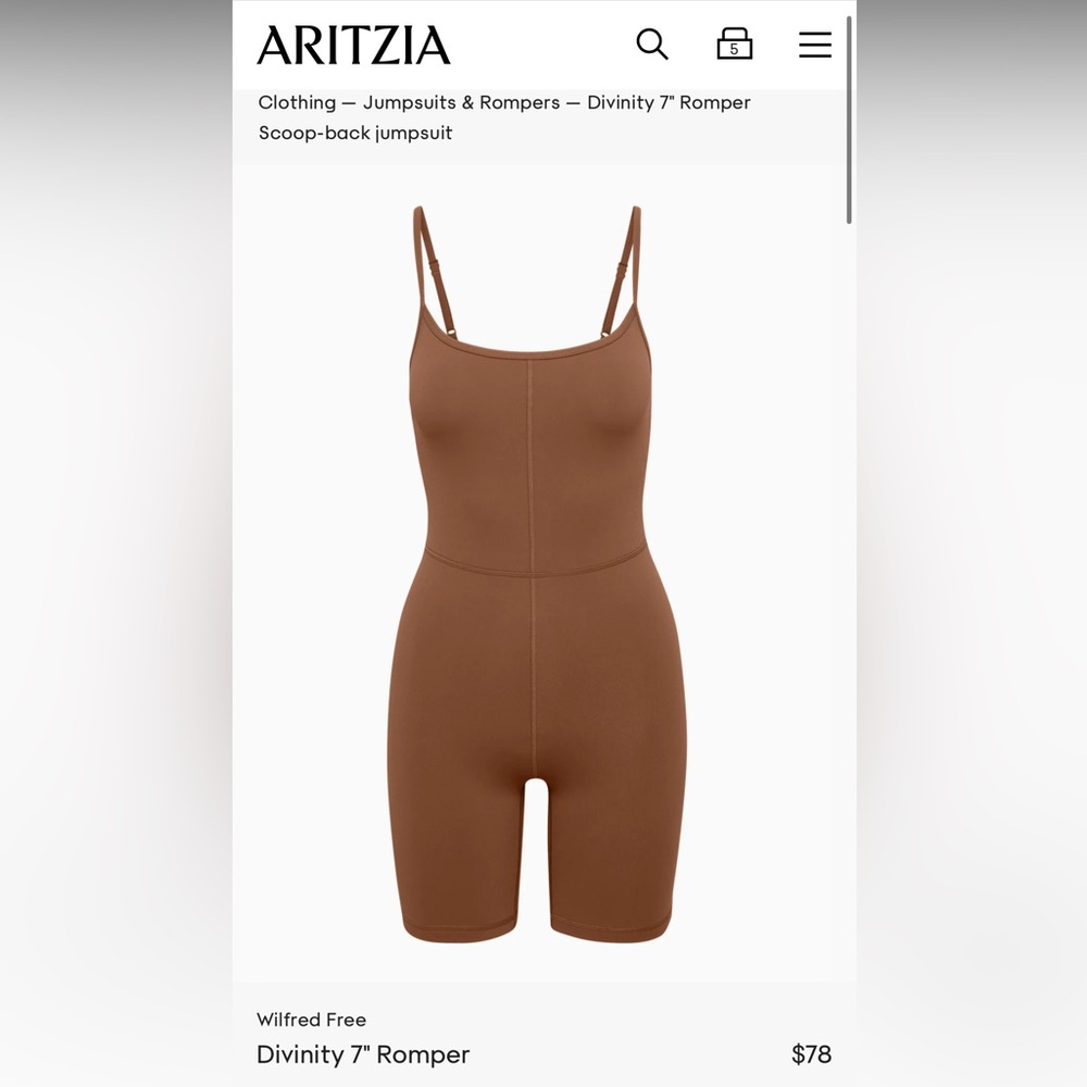 Divinity 7” romper